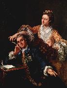 William Hogarth David Garrick with His Wife France oil painting artist